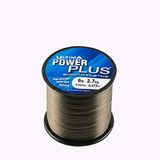 Ultima E0509 Power Plus extra sterke grove lucifer- en voervislijn - donkere olijf, 0,22 mm - 6,0 lb