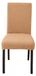 Housses de chaise extensibles universelles couleur sable, 4 pièces