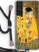 Case Company® - Der Kuss Case with Cord for Samsung Galaxy S21 FE - Black - Back Cover