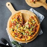 Merkloos Bamboe Pizzaschep Ø35 Cm