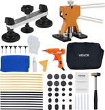 VEVOR Dent Puller Set, 60-Delig voor Het Verwijderen Van Deuken Zonder Spuiten, Met Golden Lifter, Bridge Puller, Rubberen Hamer, Lijmpistool, Hagelschade Verwijderingstool Op Autocarrosserie