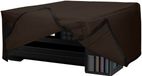 kwmobile hoes geschikt voor Epson EcoTank ET-2850 / ET-2856 / Home XP-5200 - Beschermhoes voor printer - Stofhoes in chocoladebruin