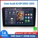 Awesafe Autoradio - Draadloos Apple CarPlay Android Auto - Geschikt Voor Audi A3 8P 2003 t/m 2012 - 1GB+32GB - Autoradio met navigatie GPS - Radio Scherm