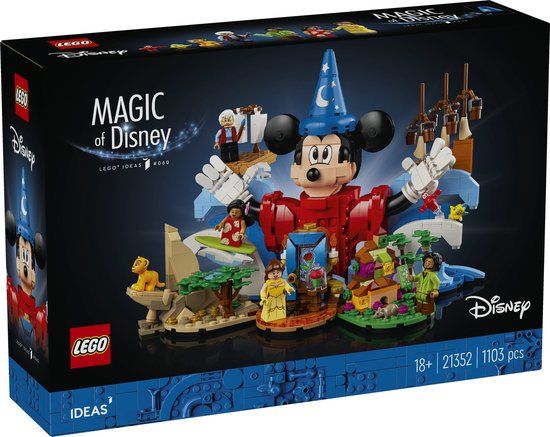 LEGO Ideas Disney Magie - 21352