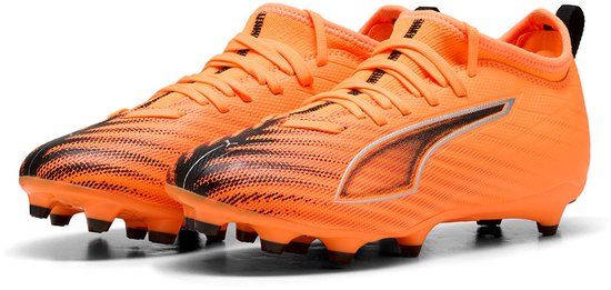 Puma Ultra 6 Match Fg/ag Voetbalschoenen Voor Kinderen Oranje EU 35 1/2