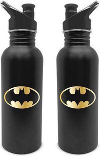 Batman Logo - Metalen Drinkfles