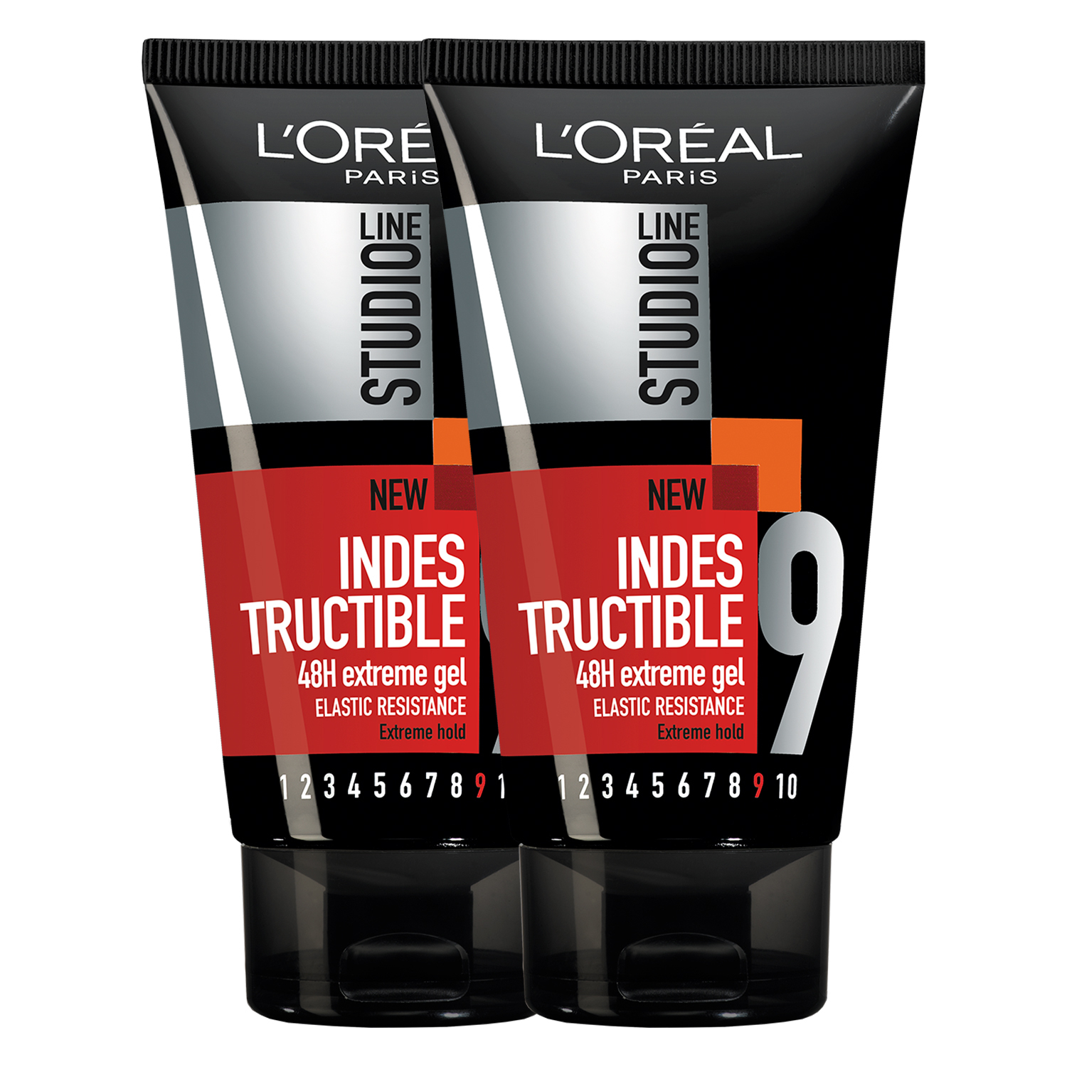 L'Oréal Studio Line Indestructible 48H Extreme Gel - 150 ml x 2