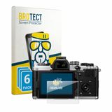 BROTECT Screenprotector 6 Stuks voor OM System OM-3 ASTRO Beschermglas transparant