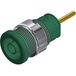 SEB Laboratoriumsokkel, vrouwelijk, diameter van de spindel: 4 mm, SKS Hirschmann SEB 2630 S1,9 972359104, groen, 1 stuk