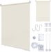 Merkloos Rolgordijn Verduisterend 100x140cm Beige