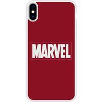 Apple Bedrukt siliconen hoesje compatibel met iPhone X, Apple iPhone XS Marvel