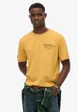 Superdry Work Logo Loose T-shirt Heren XXL Denim Co Ochre Brown