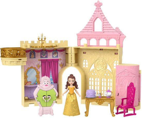 Mattel Disney Princess Belle Storytime Stackers poppenhuisset