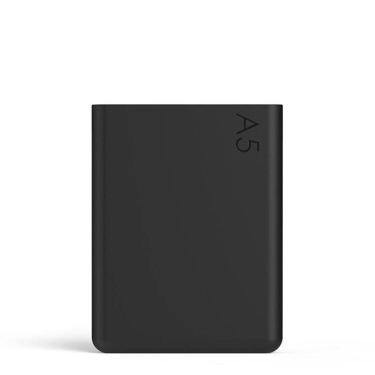 MemoBottle Siliconen Hoes - Black ink / A5