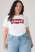 Levi's T-shirt Perfect Logo (Grande Taille) - Femme - 1X - Blanc / Plus Batwing Blanc
