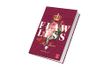 Pigna Bridgerton Bordeaux dagboek, jaar 2025/2026, 12 maanden, formaat 13,2 x 18,3 cm, exclusieve collectie, 1 stuk