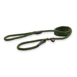 Ancol Heritage Nylon Touw Slip Lood Groen 1.22m X12mm Sz 4-8