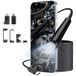 VINATO Endoscope pour smartphone, 10 m, caméra d'inspection, 1080p HD, étanche IP67, sonde 8 mm avec 8 leds, connexion directe type C (adaptateur pour iPhone/Android inclus) pour véhicules, tuyaux