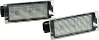 Set AutoStyle Set pasklare LED nummerplaat verlichting passend voor Renault/Opel diversen