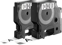 DYMO 45013 + 45803 Lot de 2 rubans d'étiquettes