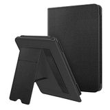 Fintie Hoes voor de nieuwe Kindle (11e generatie - 2022) met 6-inch scherm - kickstand beschermhoes met kaartenvak handlus en automatische slaap/wake-functie, (ZA -zwart)