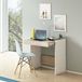 Bureau moderne pour maison et bureau, avec tiroir, 80x40 cm, idéal pour le travail flexible