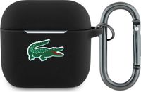 Lacoste étui avec logo crocodile pour AirPods 4, noir