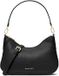 Michael Kors Medium Convertible Pouchette Crossbody Zwart Leer