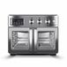 TurboTronic AFD32 Heißluftfritteuse XXL - 32L - 1700W - Silber