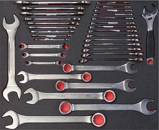 Bahco gevulde inlay sleutels | FF1A09
