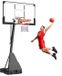 Latios Basketbalstandaard - Draagbaar basketbalsysteem - Verstelbaar 2,3–3,05 m (Handmatig) - Achterbord 139 cm Polycarbonaat