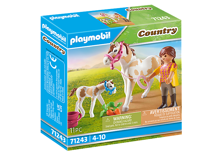 Playmobil Country 71243 - Speelgoedfiguren kinderen - 4+ jaar