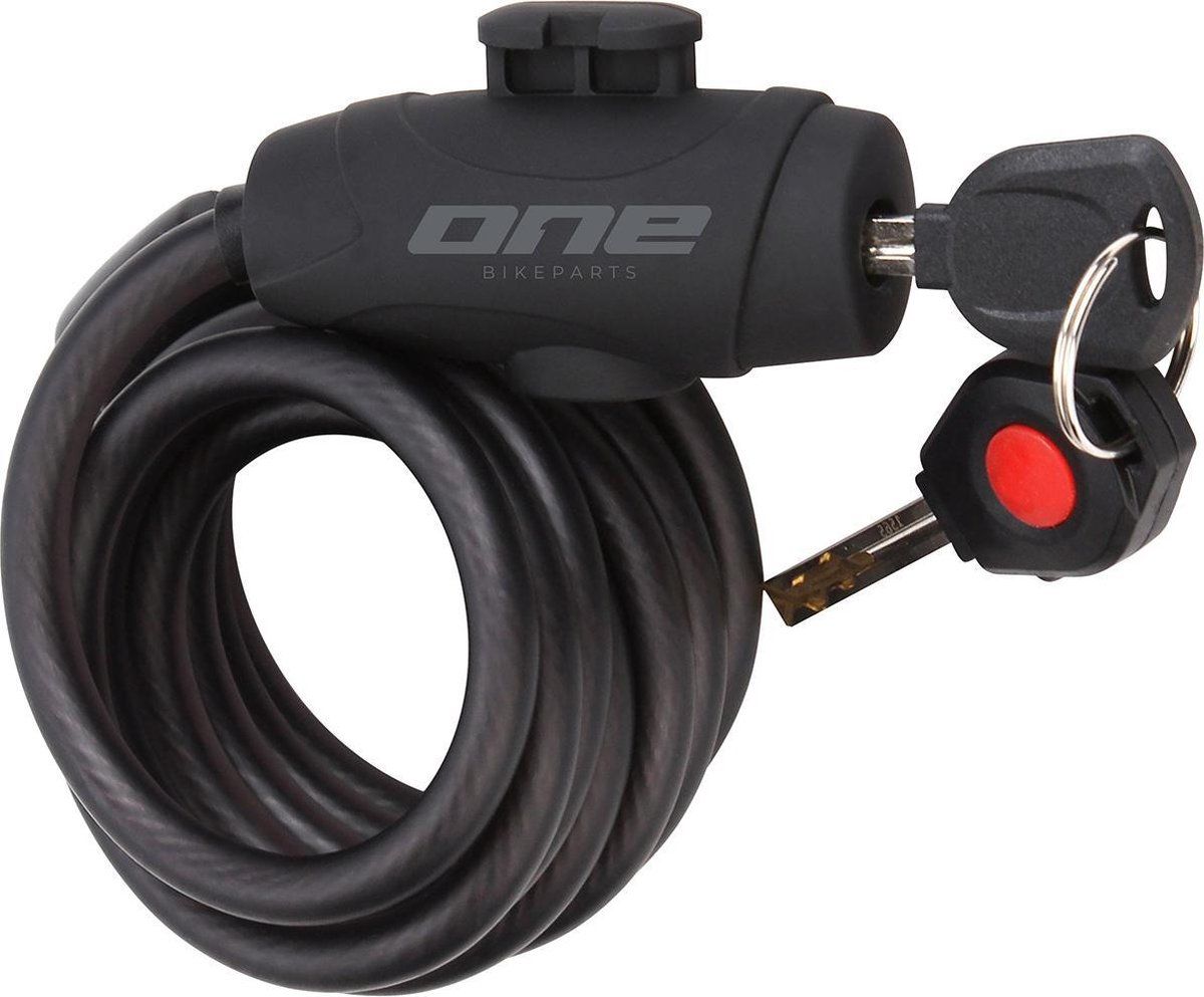 IMP One spiraalkabelslot 10120 10mm/120cm black/grey