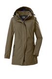 G.I.G.A. DX dames Softshell parka met afritsbare capuchon GW 36 WMN SFTSHLL PRK, dunkelschlamm, 42, 43543-000