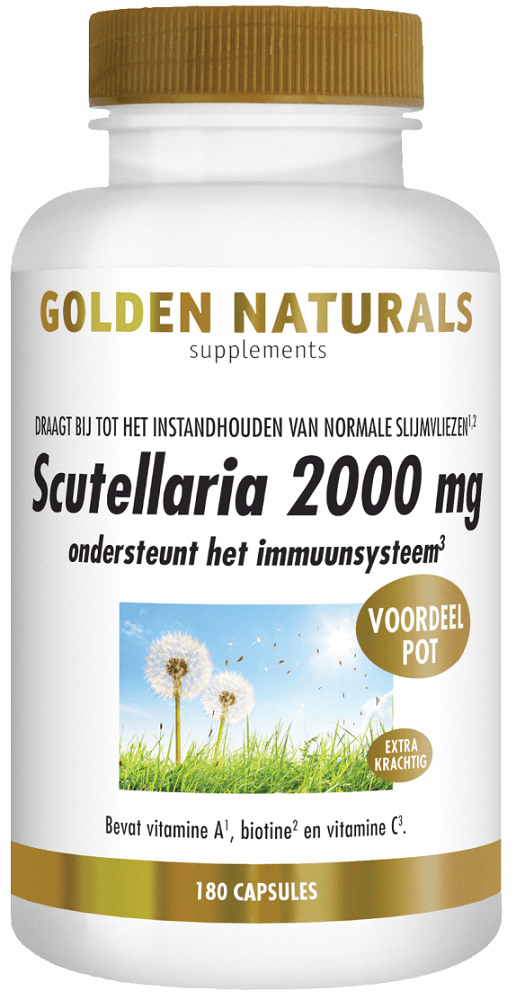 Golden Naturals Scutellaria 2000 mg Capsules