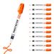 MARKAL 96824 Action Paint Marker ventiel, 2-4 mm ronde punt, oranje (12 stuks)