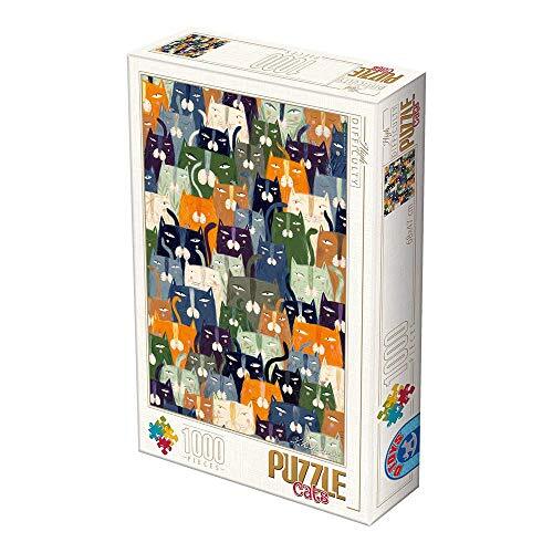 D-Toys Puzzle 5947502876847 D-Toys Art Puzzel 1000 Kurti Andrea, meerkleurig