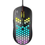 HAVIT Souris Gaming Filaire USB MS1032, RGB, 800DPI - 6400DPI, Noir