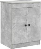 vidaXL Badkamerkast Betongrijs 54 x 41 x 70 cm Bewerkt hout