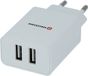 Swissten Chargeur de voyage à double port 2.1A (10.5W) + câble Micro USB - Blanc
