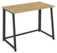 LEOBERT MAX 1.0 Bureau pliant - Artisan - Pieds noirs - 80 x 40 x 75 cm