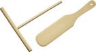 Westmark Crêpespatel & Beslagspreider Woody – 2 stuks – Hout