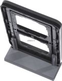 Gira E3 Afdekraam schakelmateriaal - 0212423 - E2PCT - Grijs - Mat - 2-voudig frame