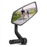 AiQInu Fietsspiegel, HD-glas, reflecterende fietsspiegel voor stuur 15-20 mm, 360 graden draaibare fietsachteruitkijkspiegel voor fiets, mountainbike, racefiets (rechts)