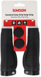 Simson Handvatten Easy Grip Zwart Lang/Lang