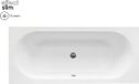 Badland VITAE SLIM ligbad 160 x 75 cm wit met styropor ombouw