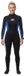 Mistral Ocean 4/3 mm Combinaison néoprène femme manches longues fermeture éclair dorsale noir XS femme