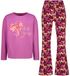 Vingino Weike Pyjama Meisjes Lange Mouw Gebloemd Katoen/Elastaan Fiery Red 158/164