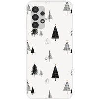 Samsung Galaxy A13 4G Beschermende Siliconen Case - Elegante Dennenboom
