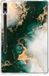 B2Ctelecom Samsung Galaxy Tab S9 Plus Marmer Groen Tablet Back Cover